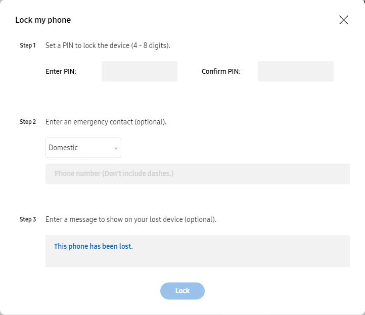 set pass phone
