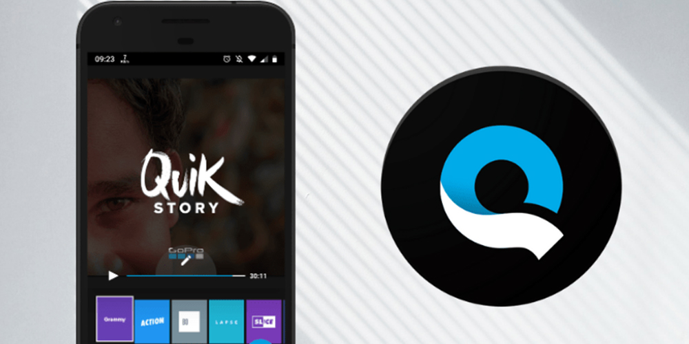 Quik ادیت فیلم
