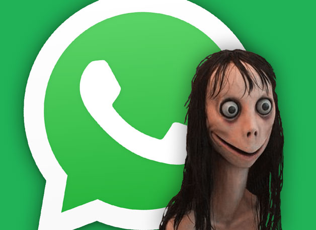 چالش مومو در واتساپ